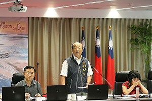 胡志強表態不支持大甲溪隧道引水工程動工