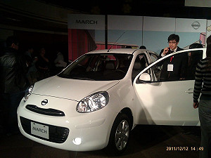 新一代MARCH問市  目標年銷1萬輛