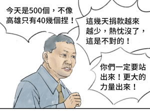 【漫畫】侯友宜的500 vs. 40  這也能比嗎？