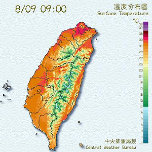 很熱！ 氣象局：台北今氣溫可能達38度