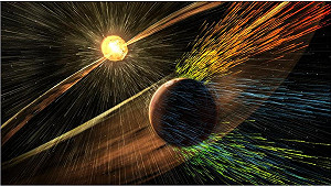 火星乾冷原因 NASA：太陽風蠶食大氣和水