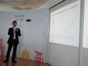 旅遊搜尋 google：國內旅行占74%