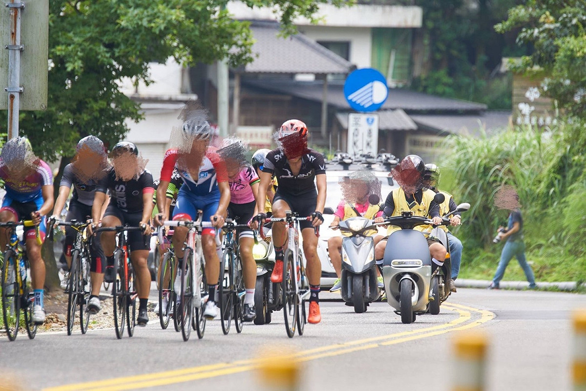 新北市106年全國運動會自由車代表選拔賽現場 圖:參加選手提供