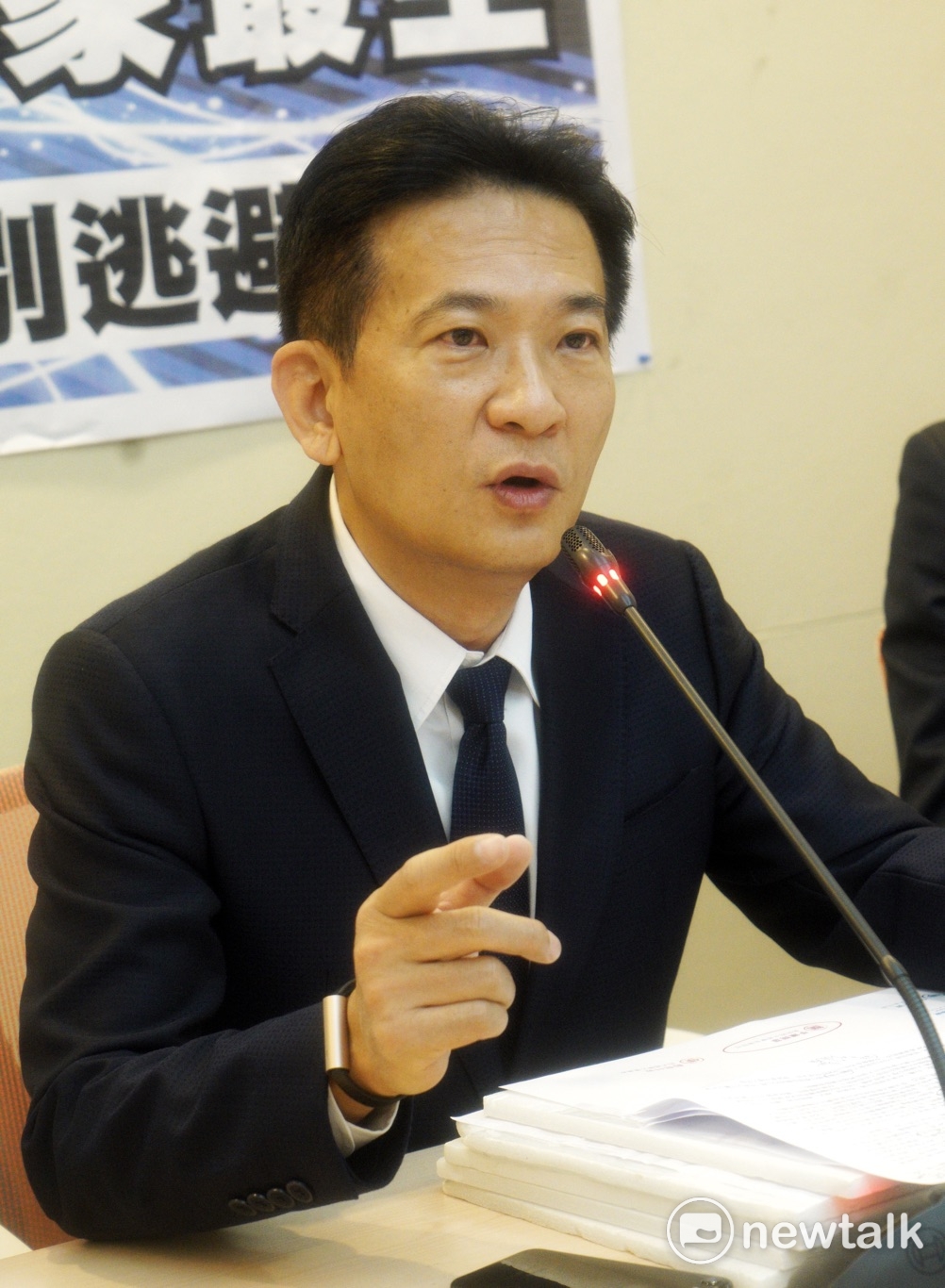 民進黨籍立委林俊憲。 圖：張良一/攝 （資料照）