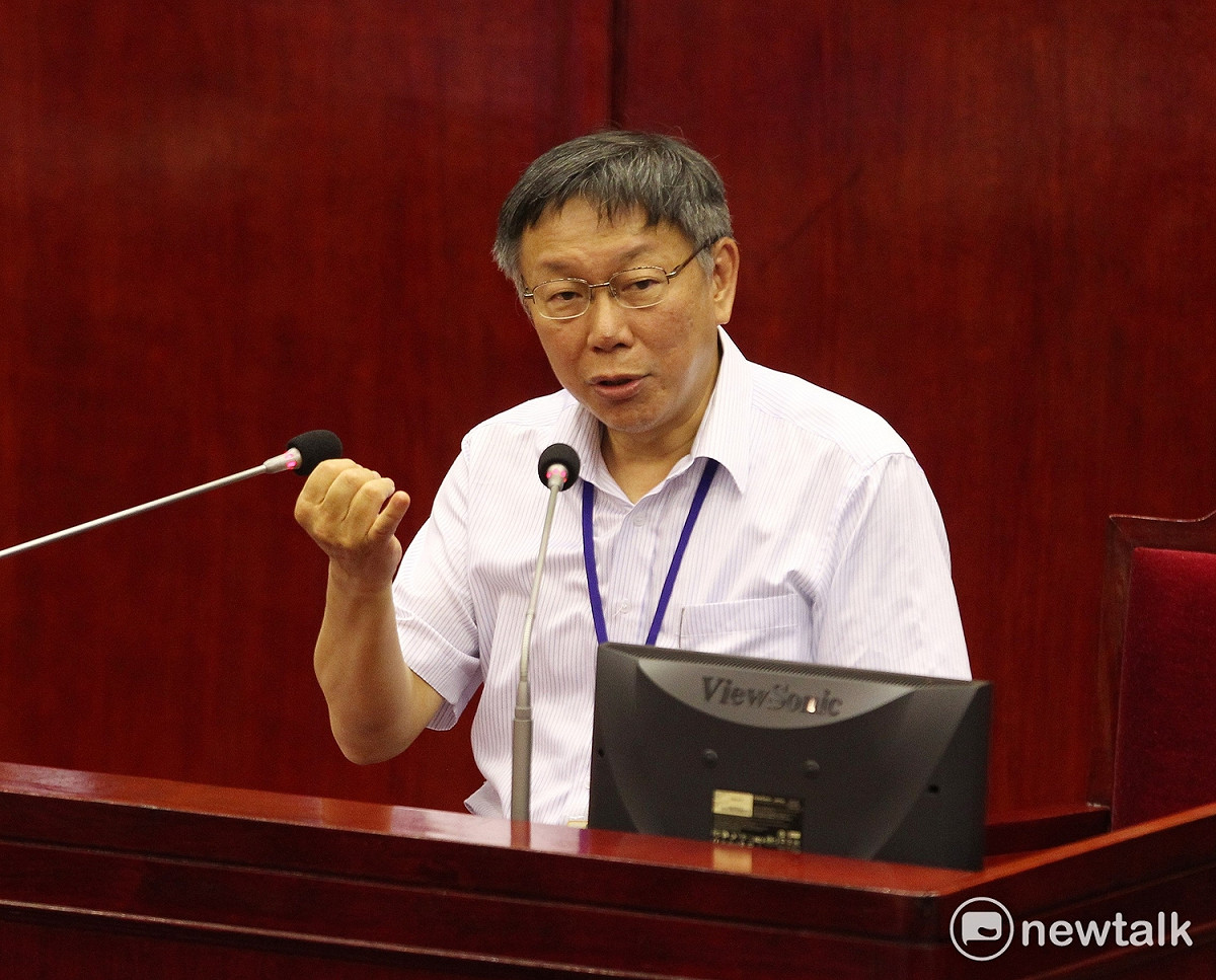 台北市長柯文哲。 圖：新頭殼資料照