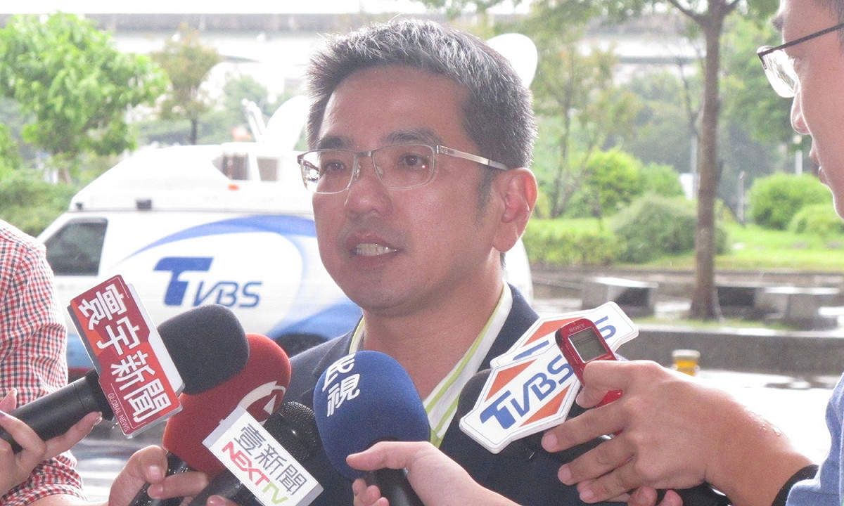 宜蘭市長江聰淵12日表示，希望能在今年底前完成宜蘭縣黨內民調初選。 圖：林朝億/攝