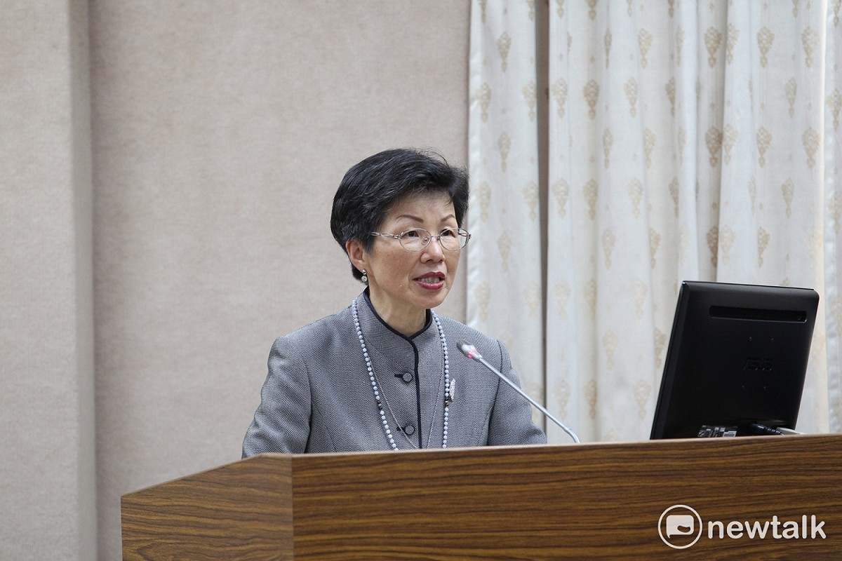 陸委會主委張小月出席中共『十九大』後之評估與新時代兩岸關係展望座談會。 圖：張良一/攝