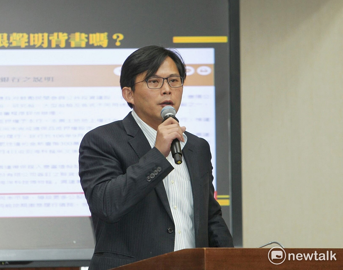 時代力量立委黃國昌在立院財委會質詢。 圖／新頭殼資料照片