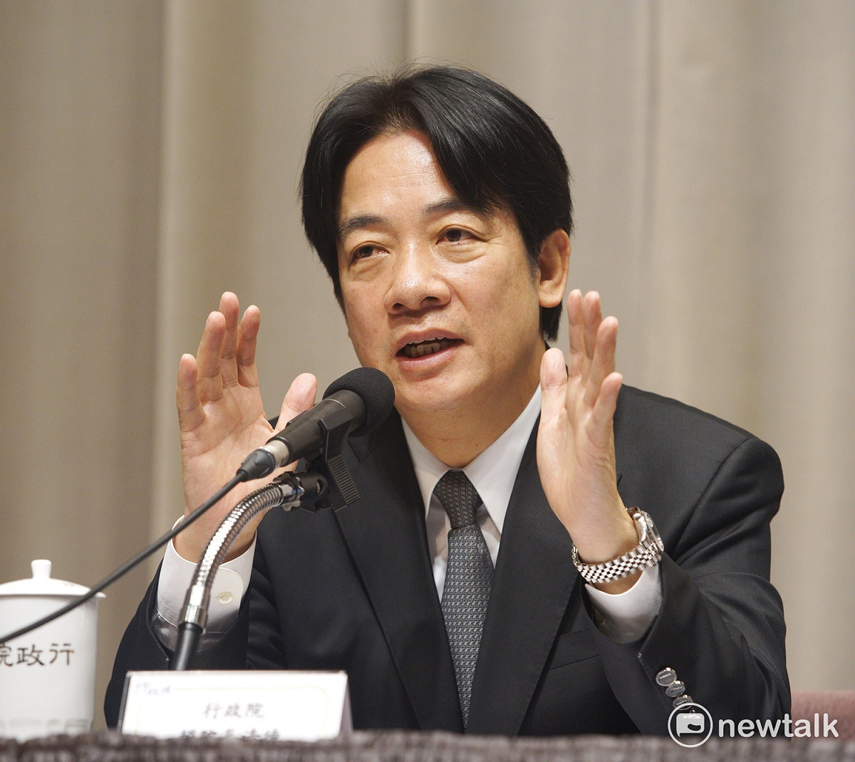 行政院長賴清德今（14）天在院會中表示，結合新南向航線的開闢，亞洲遊輪聯盟將是未來攬客的大方向。 圖：新頭殼資料照片