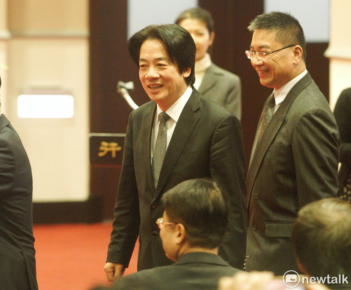行政院長賴清德今（16）日出席「2018投資台灣高峰論壇」時表示，鼓勵投資、發展經濟是行政院目前最重要的工作。 圖：新頭殼資料照片