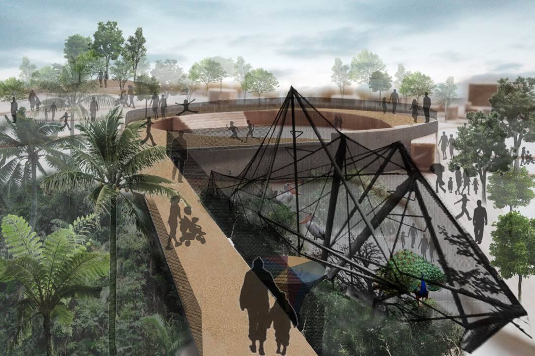 林智堅要打造「類棲地」的新竹市立動物園。 圖：新竹市政府／提供