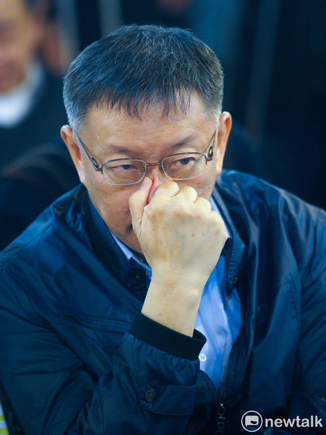 台北市長柯文哲今日說，台北燈節已經倒數不到40天，真的要趕快來處理，已經「火燒屁股」了，他覺得很焦慮。 圖：張良一 / 攝