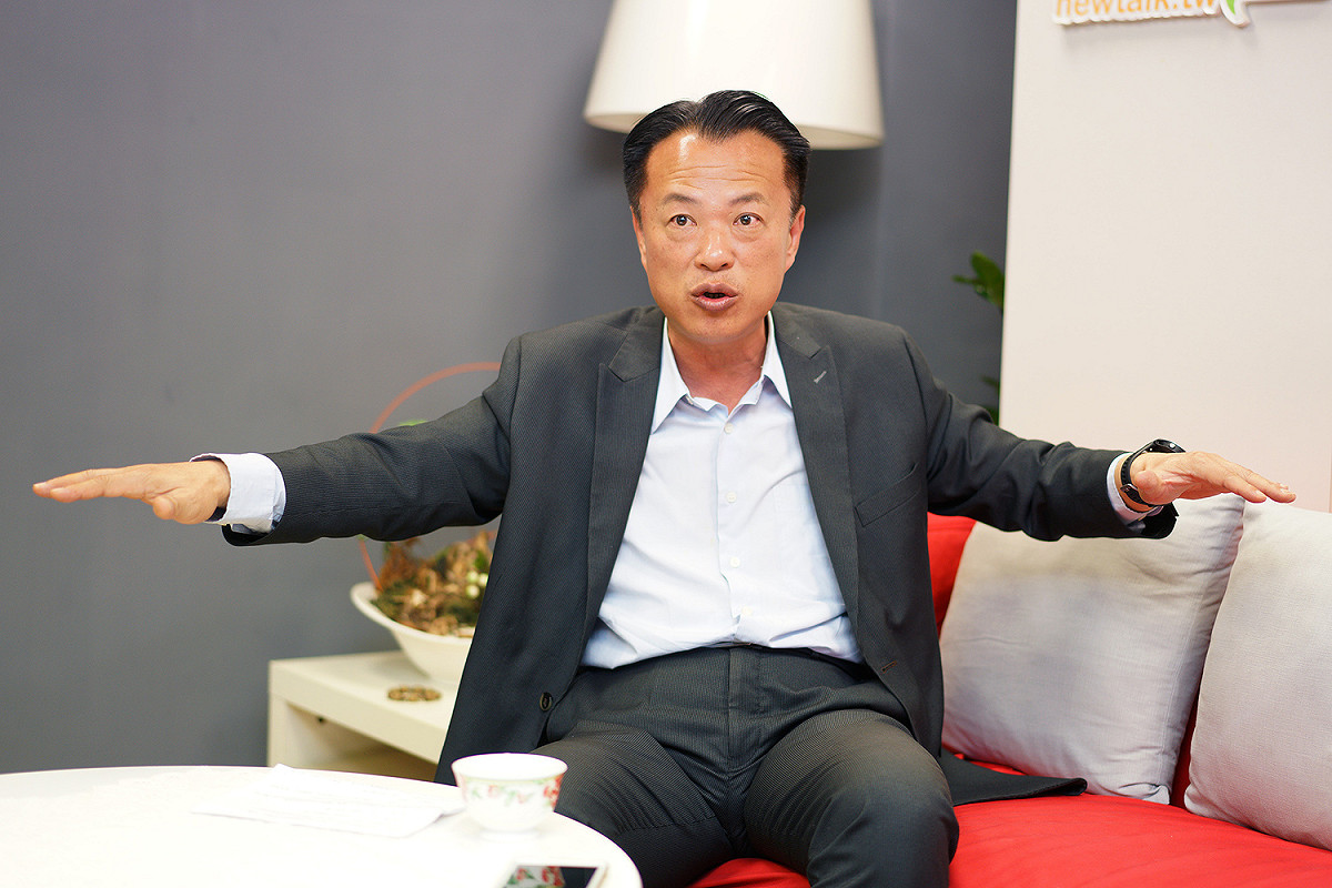 新頭殼專訪嘉義縣長參選人翁章梁。 圖：張良一/攝影（資料照片）