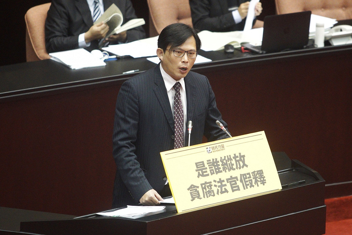 時代力量立委黃國昌。 圖：張良一/攝