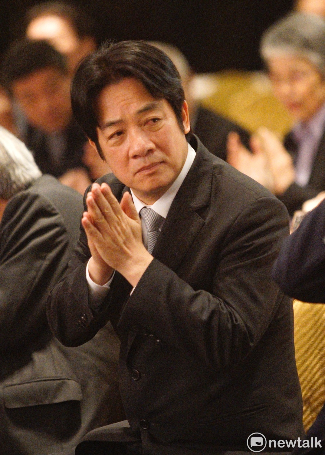 行政院長賴清德參加工總新、卸任理事長交接典禮。 圖：張良一/攝