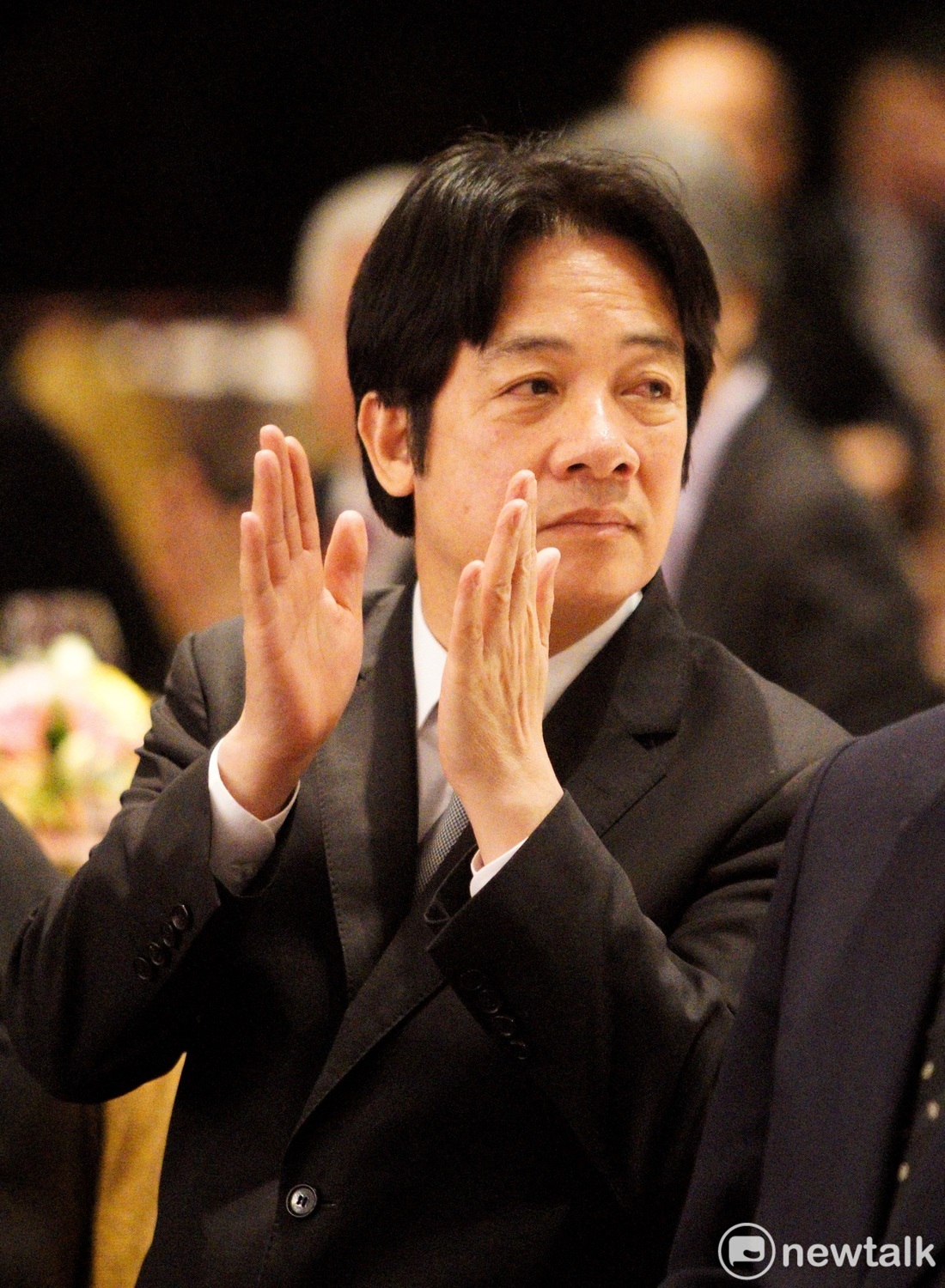 行政院長賴清德參加工總新、卸任理事長交接典禮。 圖：張良一/攝