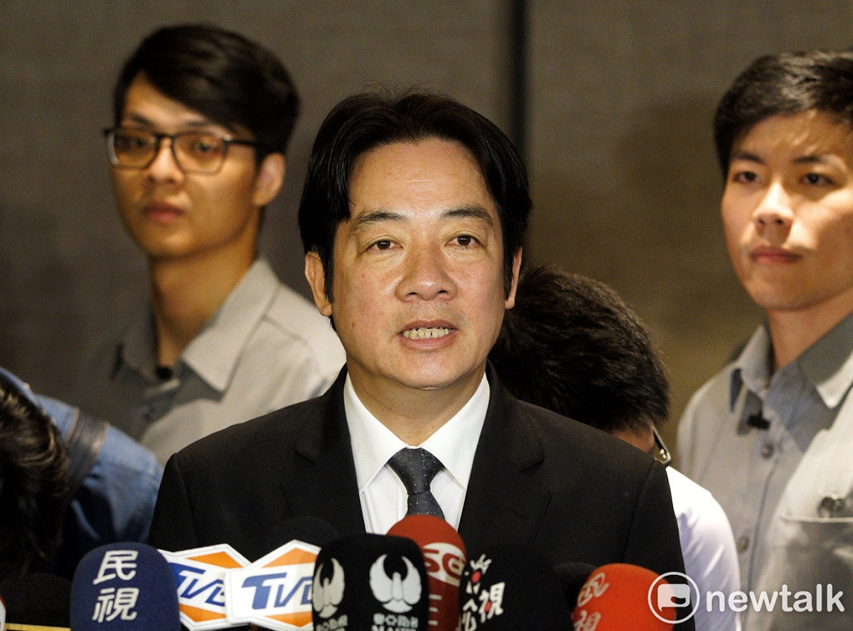 行政院長賴清德2日回應管中閔案。 圖：新頭殼資料照片