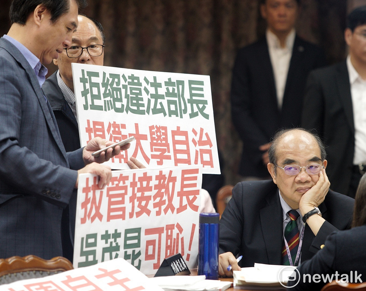 吳茂昆的爭議不斷，全國多個教育團體強烈要求他下台。資料照片。 圖：張良一/攝