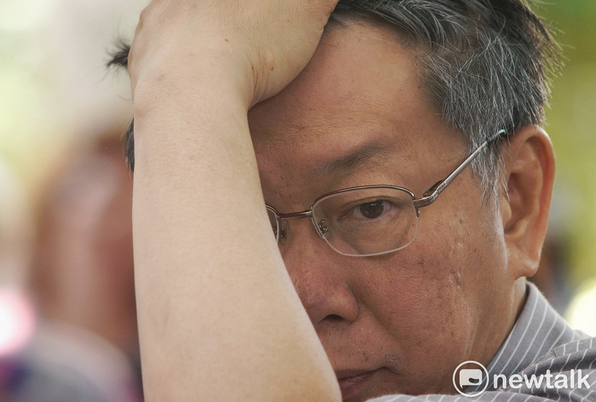 台北市長柯文哲今日說，「兩岸一家親」的兩岸論述基調不變，但他只是在向那些聽到「兩岸一家親」而不悅的民眾道歉。 圖：張良一 / 攝（資料照）