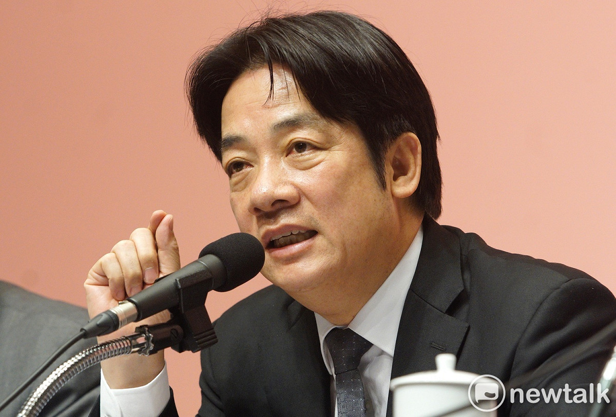 行政院長賴清德今（16）日舉行「我國的少子化對策」記者會。 圖：新頭殼資料照片