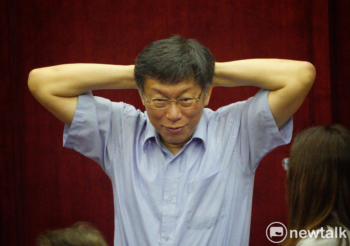 布吉納法索宣布與中華民國斷交，台北市長柯文哲今天說，這個講起來很丟臉，「我昨天才知道布吉納法索有我們的姐妹市」。台北市長柯文哲。資料照片。 圖：張良一 / 攝（資料照）