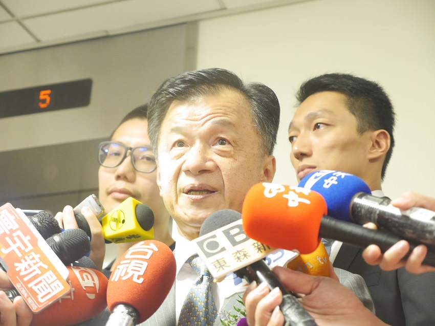 前法務部長邱太三。 圖：聶良恩／攝（資料照片）