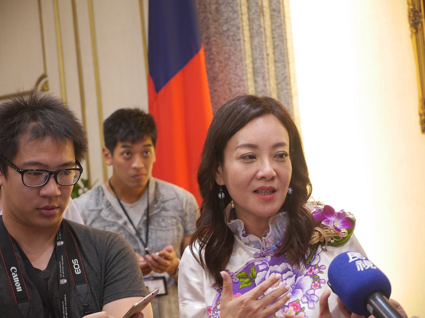 民進黨全國不分區立委蔣絜安。 圖：聶良恩／攝（資料照）