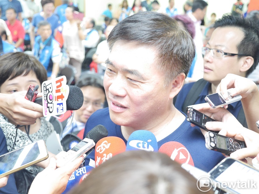 國民黨副主席郝龍斌。 圖：聶良恩／攝