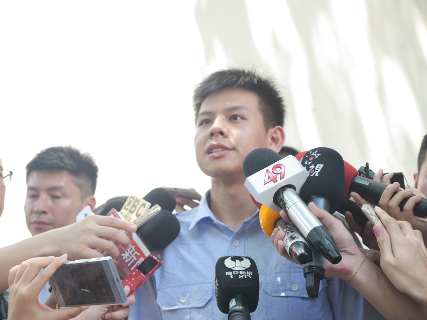 姚文智競選辦公室發言人洪立齊。 圖：新頭殼資料照片