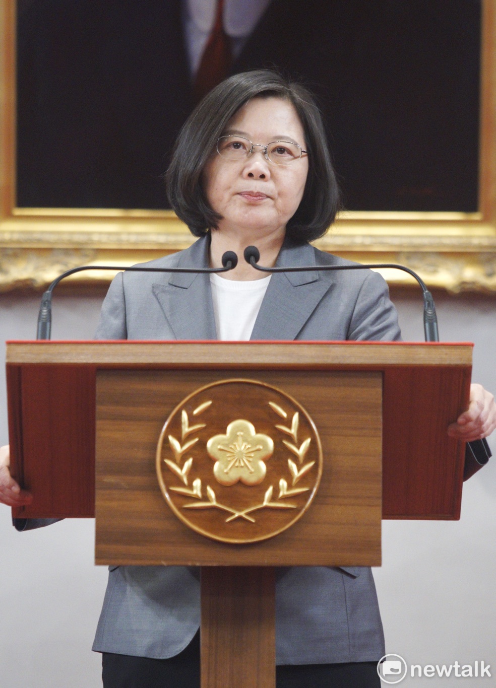 針對我國駐日本大阪辦事處蘇啟誠處長今(14)日輕生一事，蔡英文總統指示外交部全力協助家屬辦理相關後續事務。 圖：張良一/攝（資料照片）