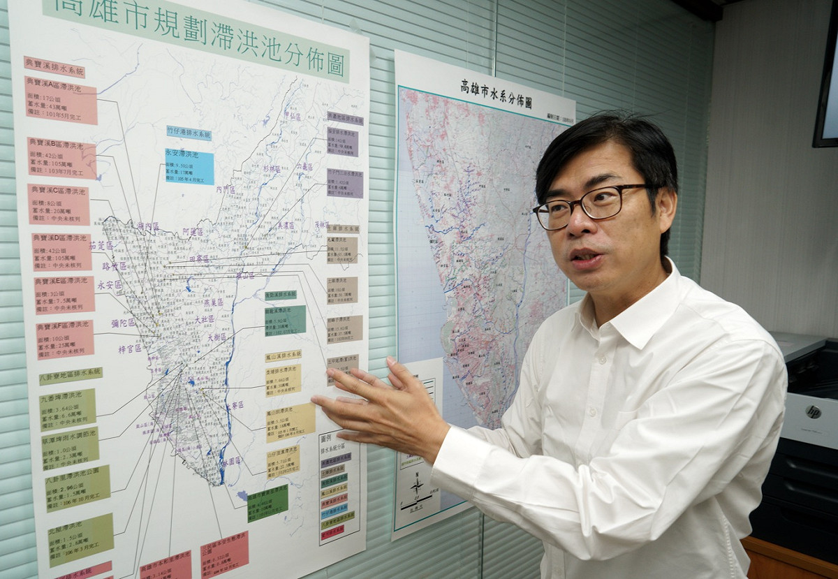 民進黨高雄市長參選人陳其邁專訪。 圖：張良一/攝
