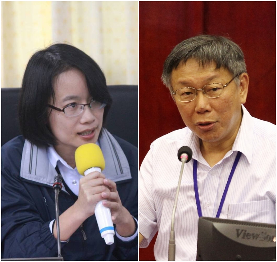 柯文哲   吳音寧 圖：新頭殼/合成