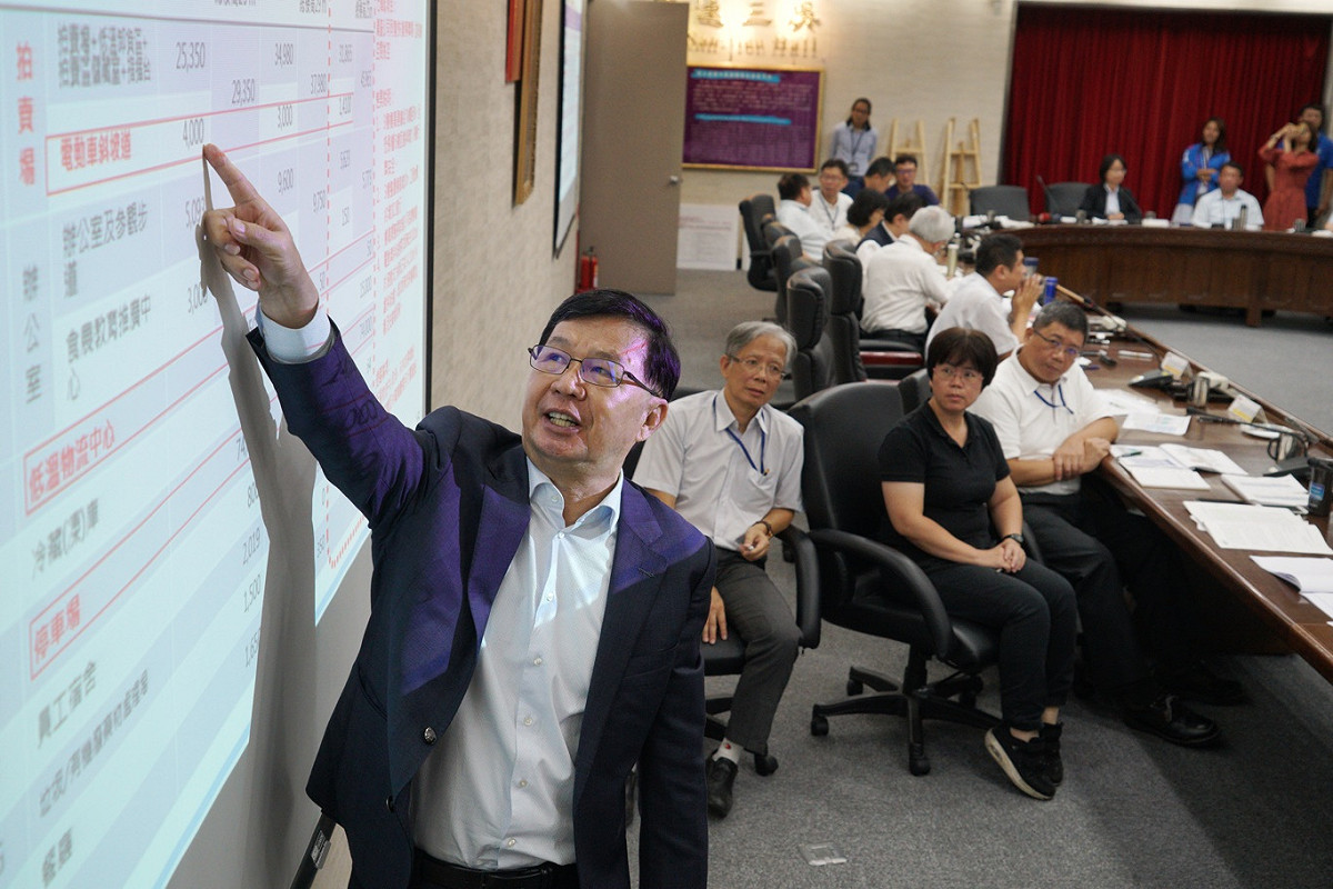 北農董事長彭振聲（左）表示，翁震炘經過磨練，可接受質詢。 圖：新頭殼資料照