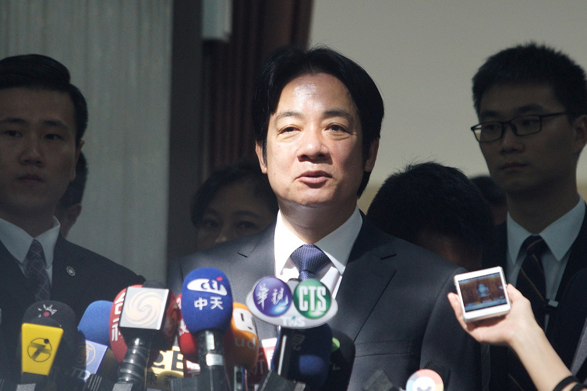行政院長賴清德就823中南部水災之治水機制到立法院院會進行賴清德專案報告。 圖：張良一/攝