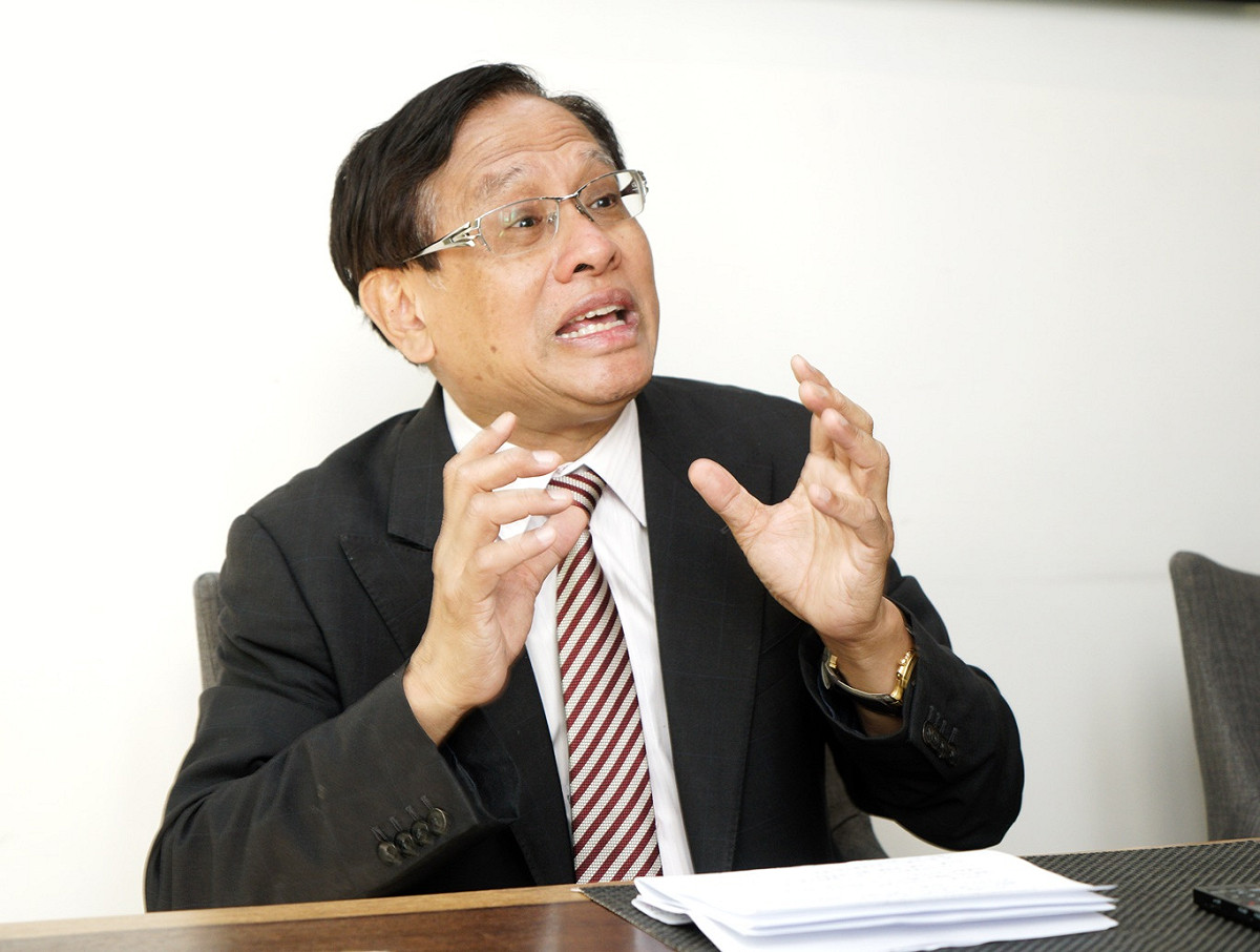 民視董事長郭倍宏接受新頭殼專訪。 圖：張良一/攝（資料照片）