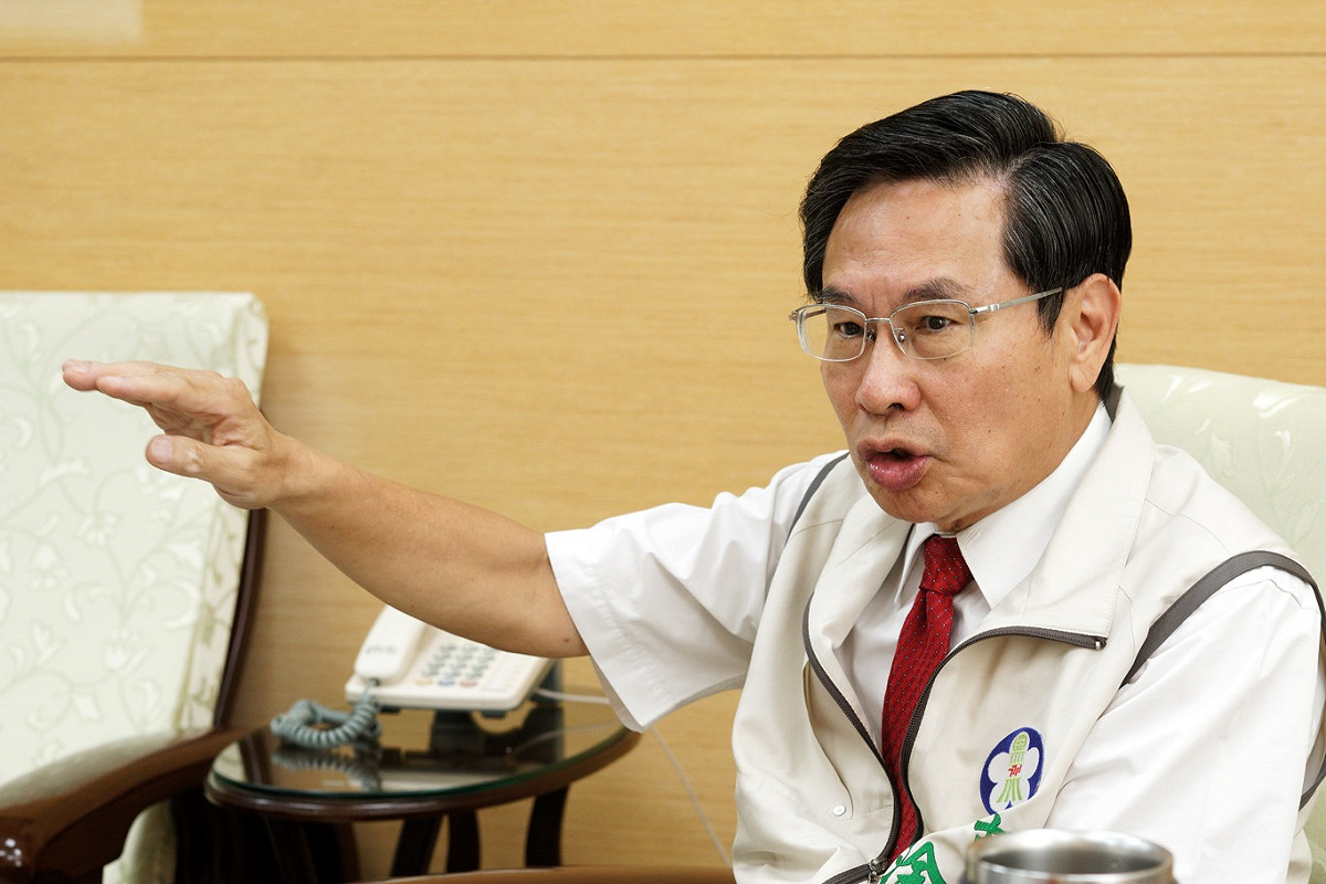 嘉義市長涂醒哲專訪。 圖：張良一/攝
