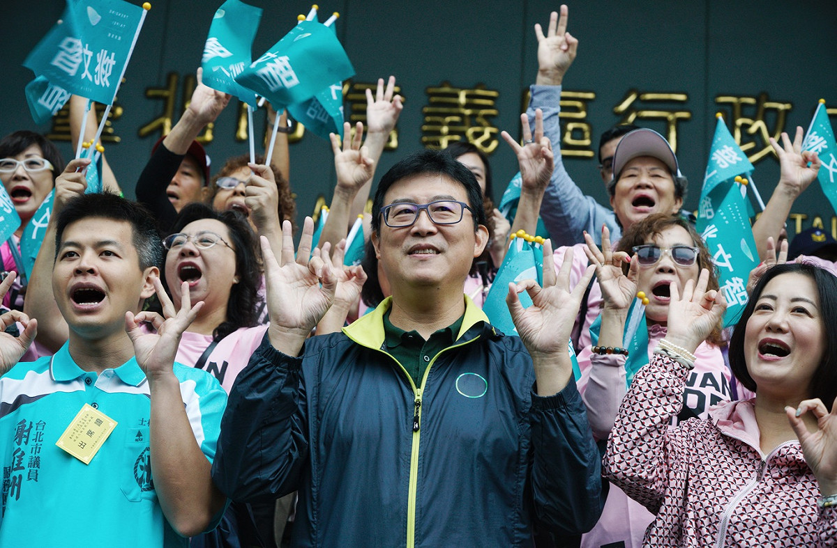 孫大千分析，姚文智勝選關鍵為奇蹟出現。
 圖：張良一/攝