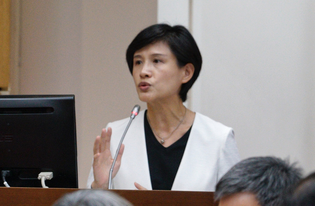 文化部長鄭麗君。 圖：張良一/攝