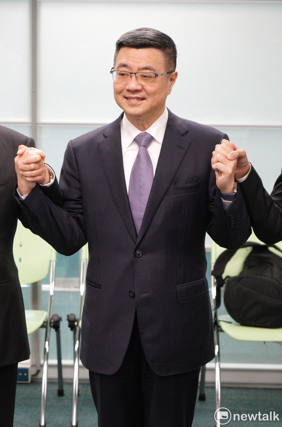 「保皇派」說法發酵，民進黨黨主席參選人長卓榮泰否認自己是保皇派。 圖：張良一/攝（資料照片）