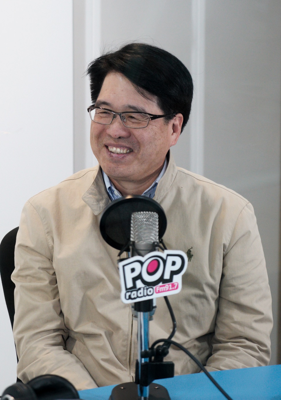 民進黨主席候選人游盈隆。 圖：張良一/攝(資料畫面)