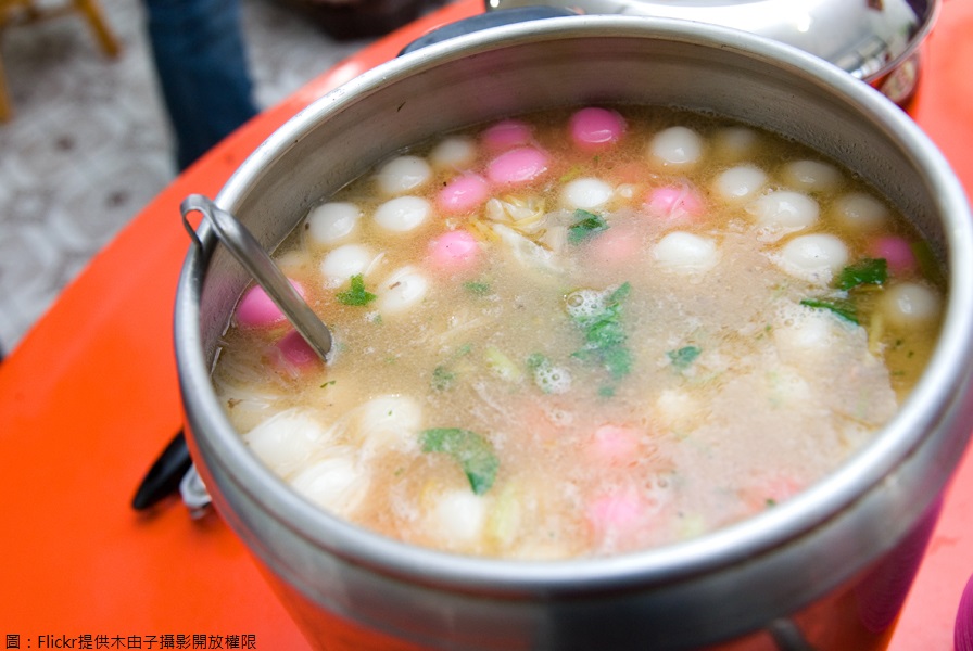 在湯圓裡加入蔬菜，不僅均衡營養，也別有一番風味。  圖：Flickr提供木由子攝影開放權限