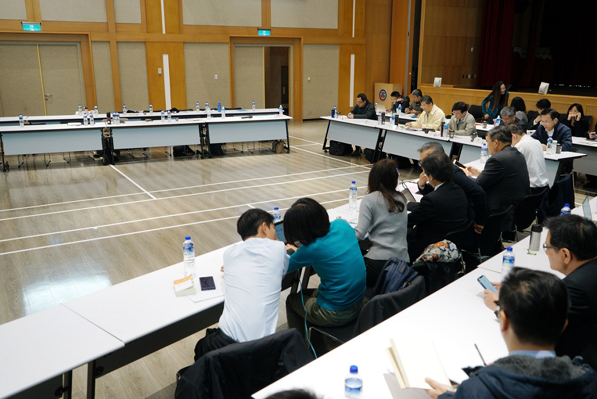 華航罷工勞資４度協商，對於工會提出「禁止對工會會員（幹部）施壓、脅迫、秋後算帳，與工會達成協議之權益項目由會員專屬」訴求再度卡關。 圖：張良一/攝