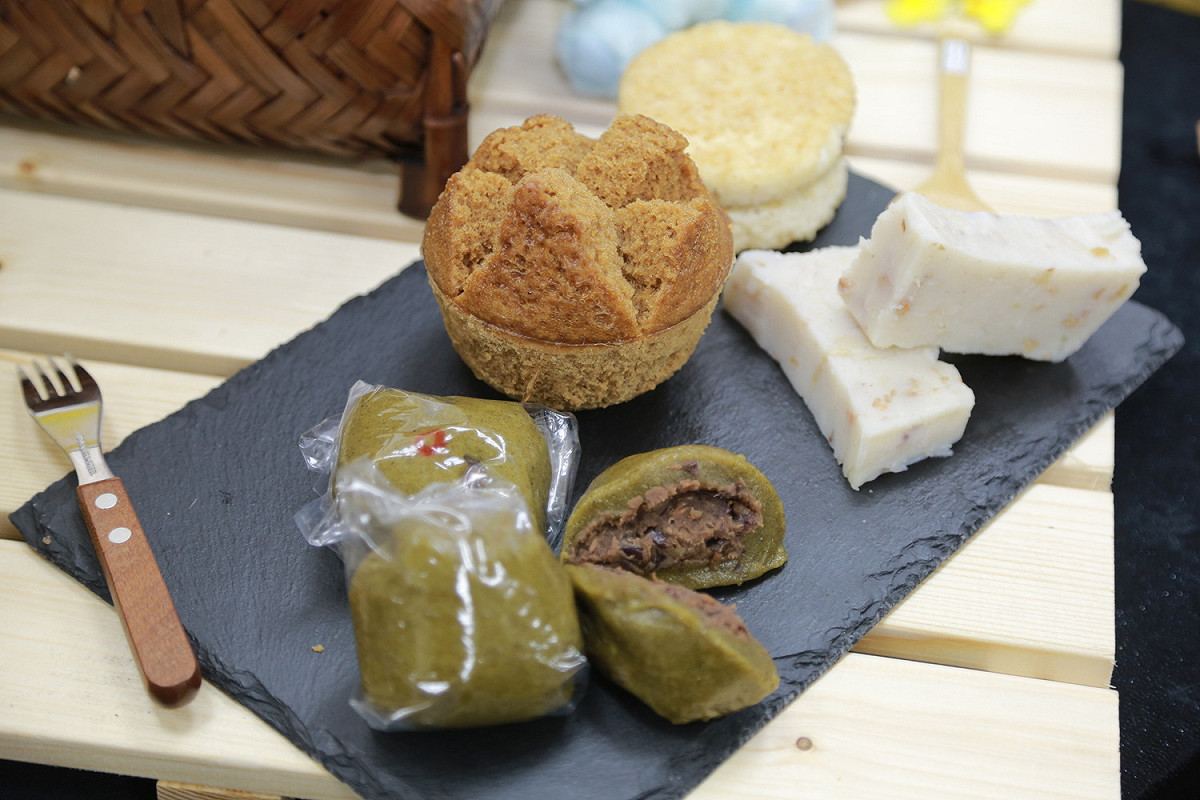 稻米可以做出各種食品，像是發粿、碗粿等料理，都深受台灣民眾喜愛。 圖：農業委員會/提供