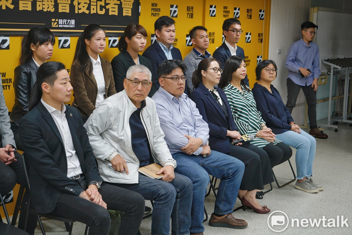 時代力量新任黨主席邱顯智。 圖：張良一/攝