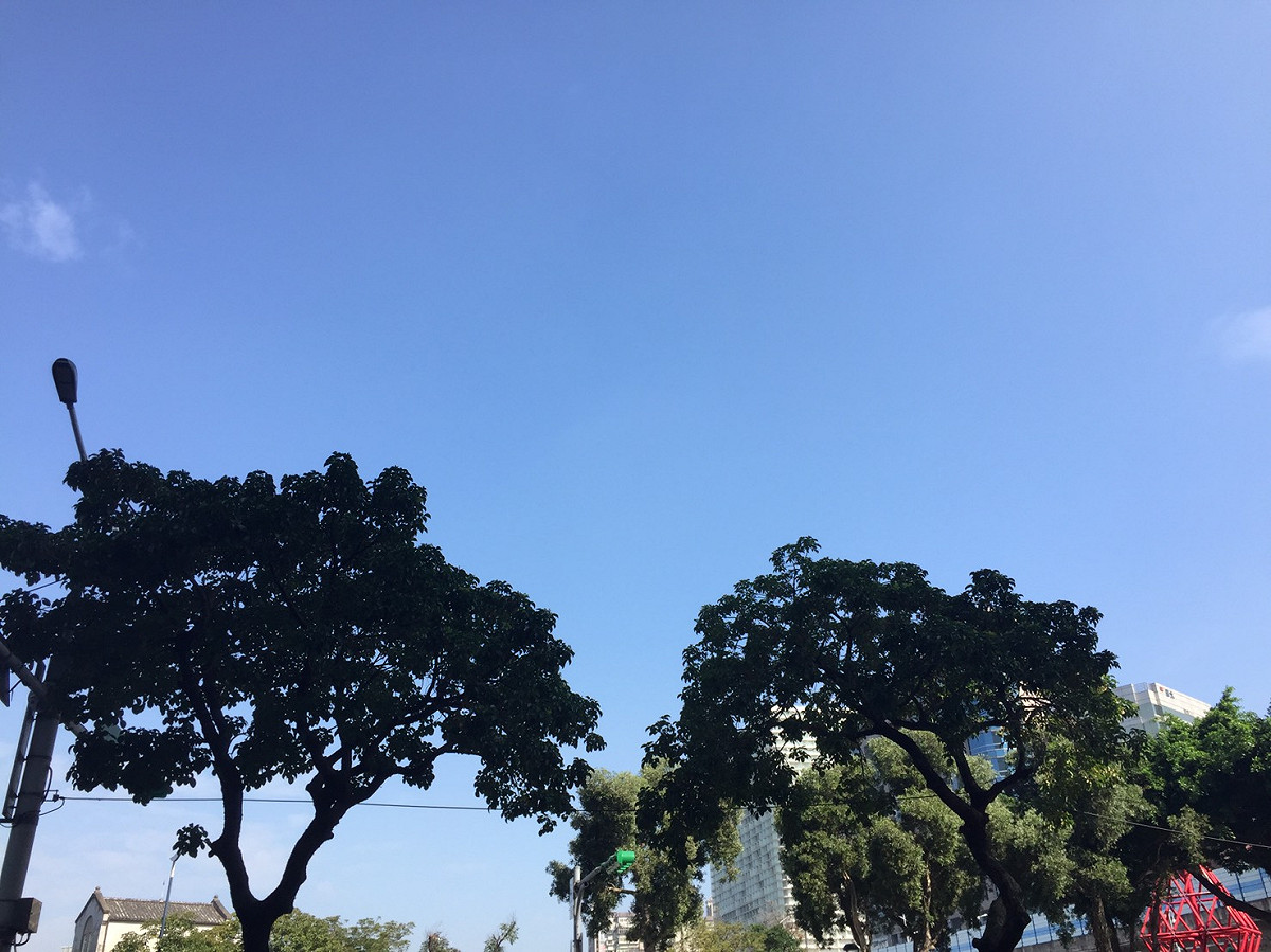 今天白天高溫北部約在28度、中部30度、南部31度、東部28度。 圖：閻芝霖/提供