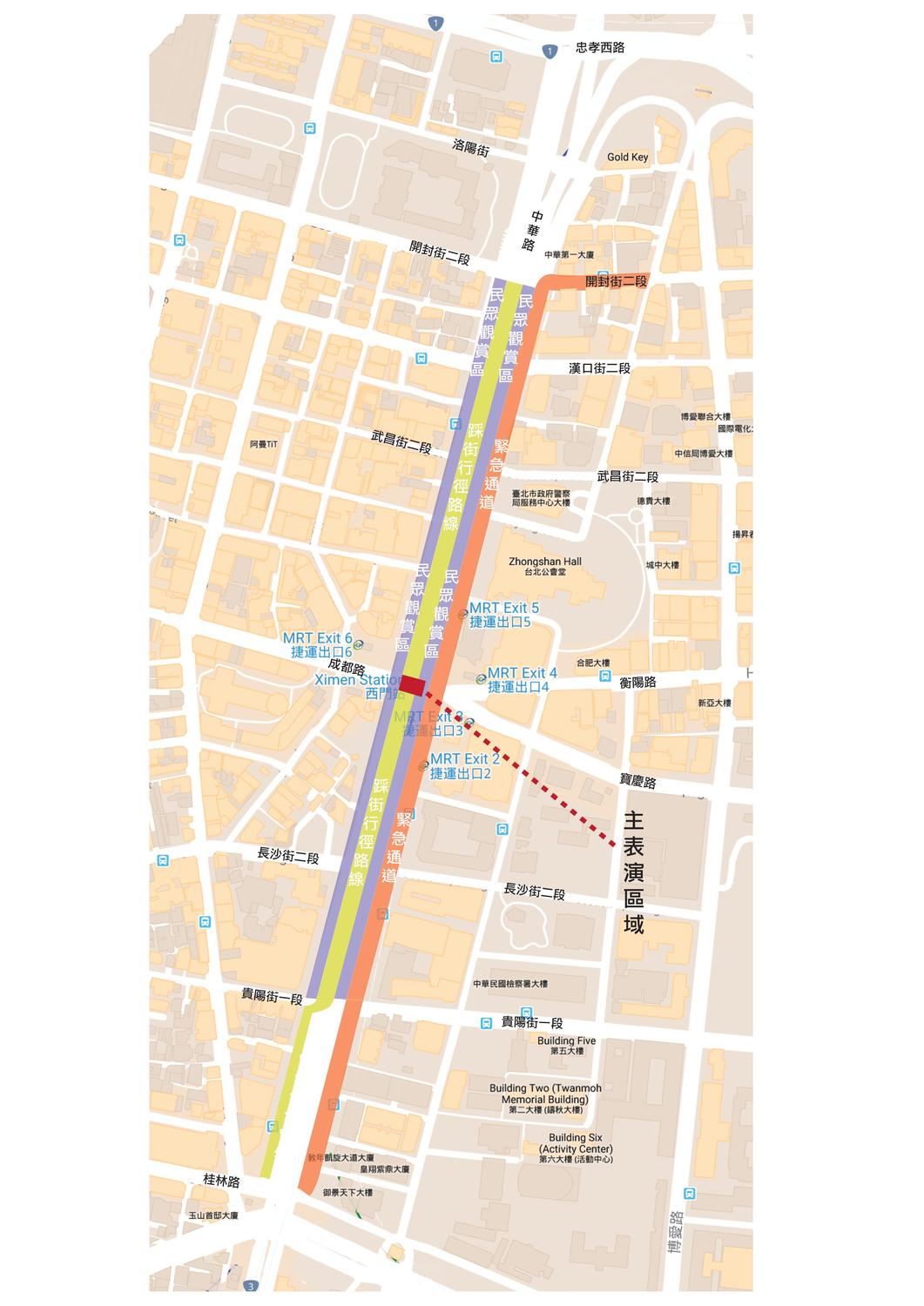 台北燈節遊行週日下午3時在中華路盛大舉行。 圖：台北市政府觀光傳播局/提供