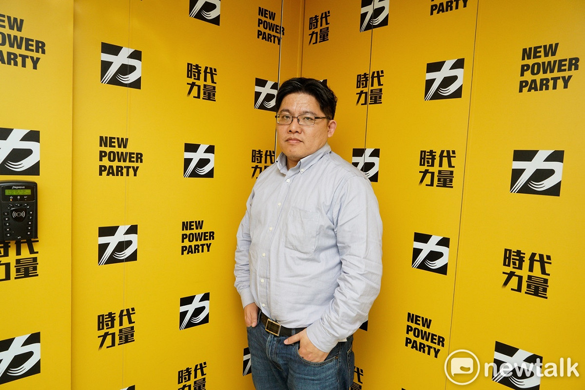 時代力量新任黨主席邱顯智專訪。 圖：張良一/攝(資料照片)