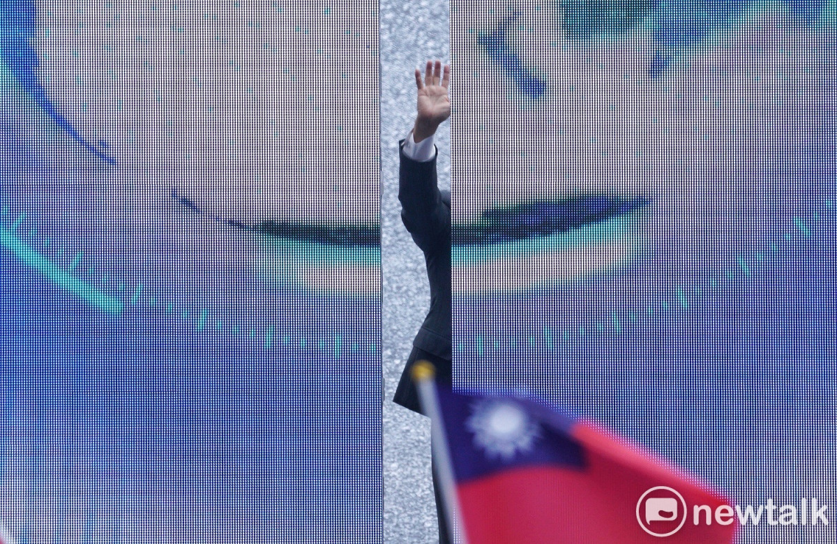 前立法院長王金平今（7）日正式宣布參選總統，於記者會後發表參選演說。 圖：張良一／攝