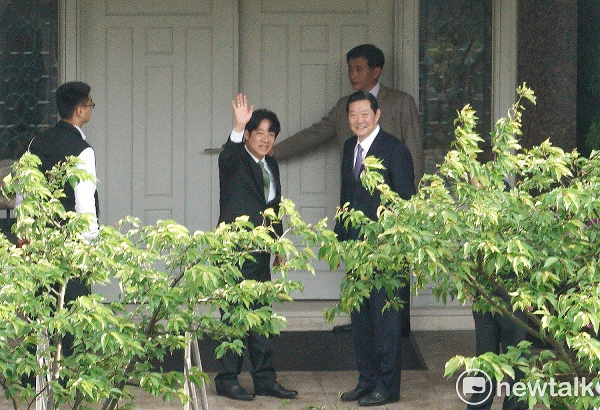 賴清德拜會李登輝。 圖：張良一/攝