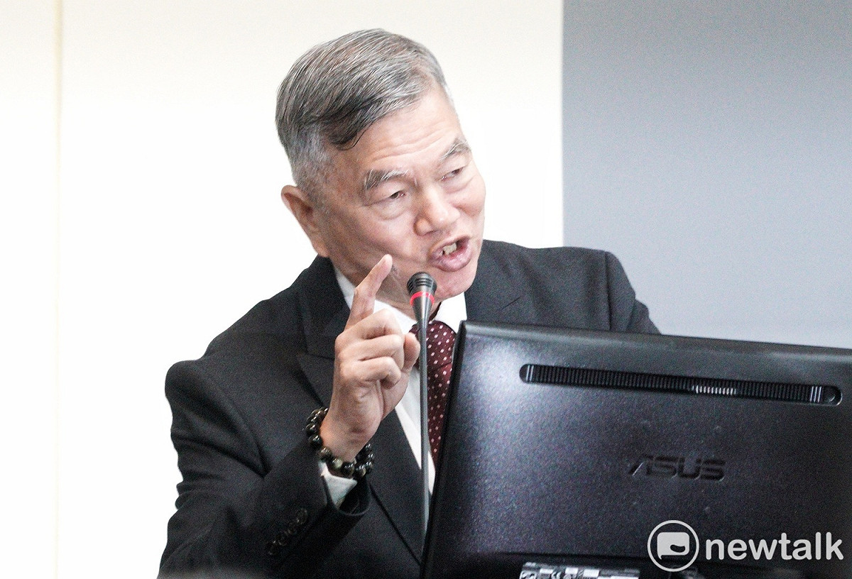經濟部長沈榮津認為，川普再度加稅正是台灣吸引資金回流的機會。 圖：張良一/攝